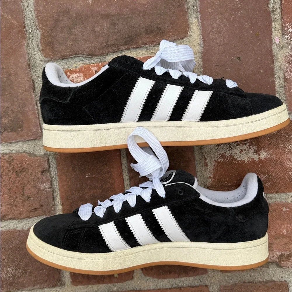 adidas Originals Campus sneakers in black and white. Men size 11 - Picture 10 of 15